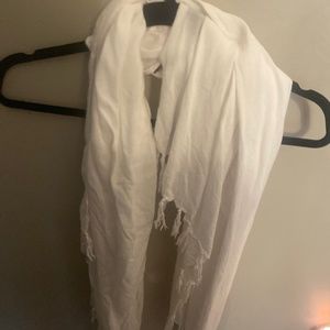 White scarf